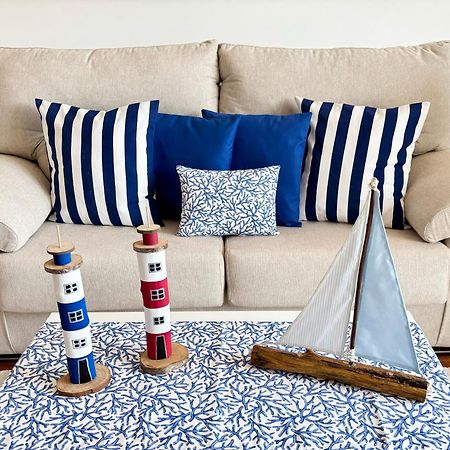 Apartamento Con Vistas Al Mar En Primera Linea. Muros Ngoại thất bức ảnh